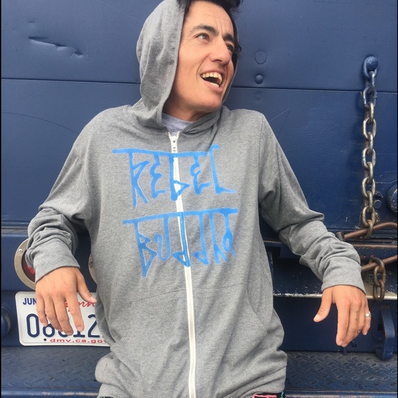 Rebel Buddha logo zip up - Picture 2 of 8